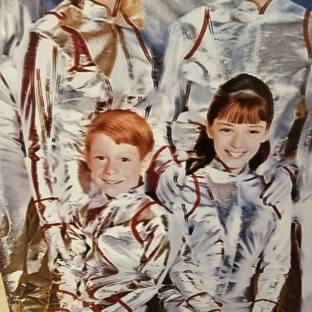 "Lost in Space" tin sign 7-3/4" x 11-3/4" - Picture 3 of 7